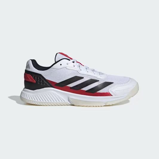 ADIDAS COURQUICK PADEL BLANCO ROJO METALICO